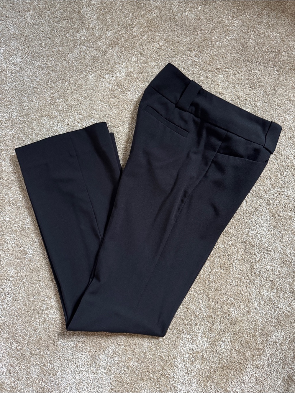 The Limited Black Dress Pants - Tailored Flat Front